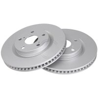 2 Brake Discs Vented Ø 296 mm 28 mm A.B.S. for...