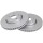 2 Brake Discs Vented Ø 295 mm 26 mm A.B.S. for e.g. TOYOTA Auris
