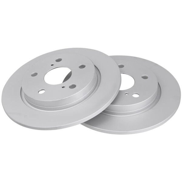 2 Brake Discs solid Ø 270 mm 10 mm A.B.S. for e.g. TOYOTA Auris