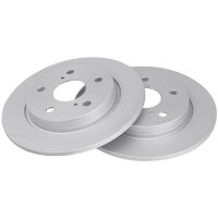 2 Brake Discs solid Ø 270 mm 10 mm A.B.S. for e.g....