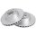 2 Brake Discs Vented Ø 300 mm 28 mm A.B.S. for IVECO