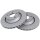 2 Brake Discs Vented Ø 310 mm 22 mm A.B.S. for e.g. AUDI TT