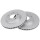 2 Brake Discs Vented Ø 294 mm 26.1 mm A.B.S. for e.g. CHRYSLER Sebring