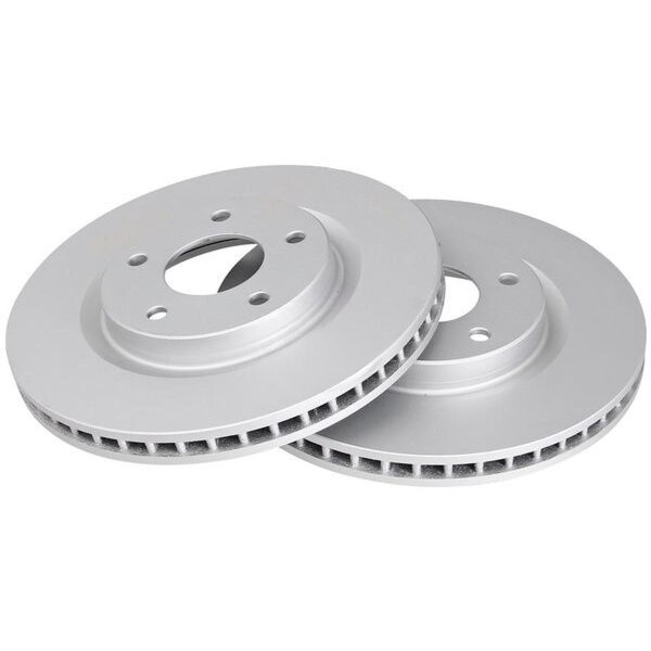 2 Brake Discs Vented Ø 296 mm 26 mm A.B.S. for e.g. NISSAN Juke