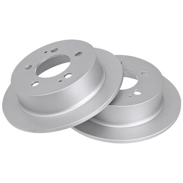 2 Brake Discs solid Ø 299 mm 10.4 mm A.B.S. for e.g. SSANGYONG Actyon