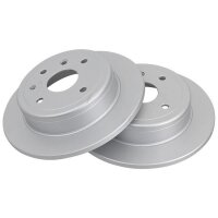 2 Brake Discs solid Ø 276 mm 12 mm A.B.S. for e.g....