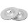 2 Brake Discs Vented Ø 290 mm 22 mm A.B.S. for e.g. MAZDA 3