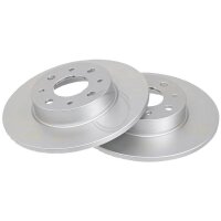 2 Brake Discs solid Ø 251 mm 10 mm A.B.S. for e.g....