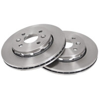2 Brake Discs Vented Ø 258 mm 24 mm A.B.S. for...