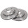 2 Brake Discs Vented Ø 258 mm 24 mm A.B.S. for e.g. KIA Shuma