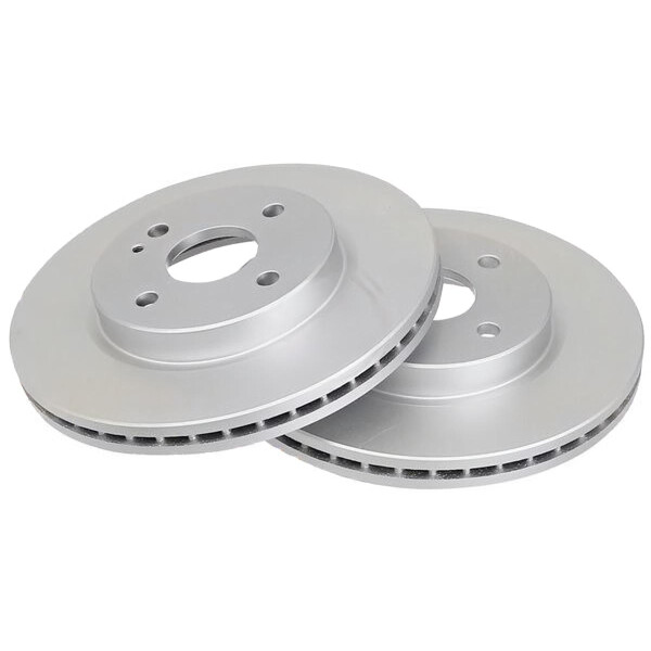 2 Brake Discs Vented Ø 258 mm 23 mm A.B.S. for e.g. MAZDA 2