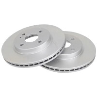 2 Brake Discs Vented Ø 258 mm 23 mm A.B.S. for...
