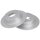 2 Brake Discs solid Ø 302 mm 10 mm A.B.S. for e.g. CHRYSLER Sebring