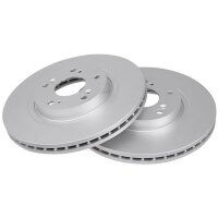 2 Brake Discs Vented Ø 296 mm 25 mm A.B.S. for...