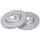 2 Brake Discs Vented Ø 296 mm 26 mm A.B.S. for e.g. RENAULT Fluence