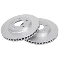 2 Brake Discs Vented Ø 276 mm 26 mm A.B.S. for...