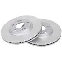 2 Brake Discs Vented Ø 280 mm 24 mm A.B.S. for...
