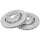 2 Brake Discs Vented Ø 269 mm 22 mm A.B.S. for e.g. AUDI A6