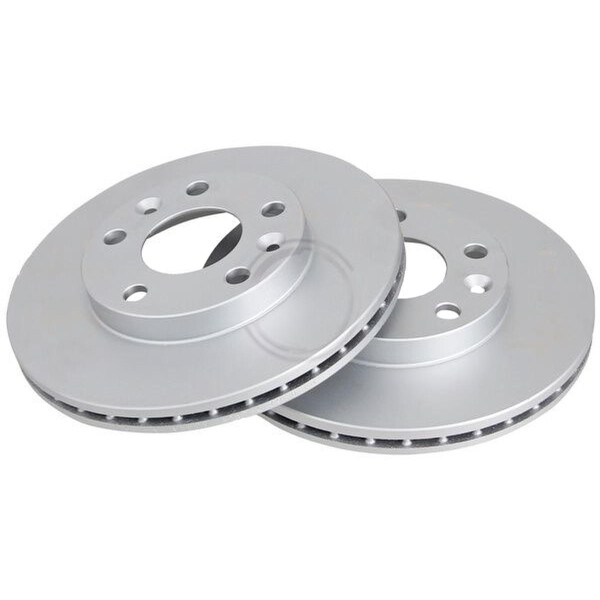 2 Brake Discs Vented Ø 269 mm 22.4 mm A.B.S. for e.g. DACIA Duster