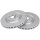 2 Brake Discs Vented Ø 305 mm 28 mm A.B.S. for e.g. FIAT 500L