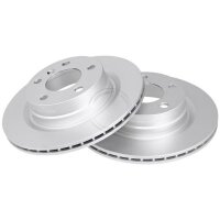 2 Brake Discs Vented Ø 300 mm 20 mm A.B.S. for...