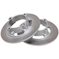 2 Brake Discs solid Ø 171 mm 5.5 mm A.B.S. for...