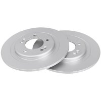 2 Brake Discs solid Ø 284 mm 10 mm A.B.S. for e.g....