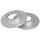 2 Brake Discs solid Ø 284 mm 16 mm A.B.S. for FORD
