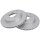 2 Brake Discs Vented Ø 330 mm 22 mm A.B.S. for e.g. MITSUBISHI Lancer