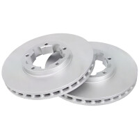2 Brake Discs Vented Ø 276 mm 28 mm A.B.S. for NISSAN
