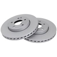 2 Brake Discs Vented Ø 295 mm 28 mm A.B.S. for...