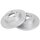 2 Brake Discs solid Ø 276 mm 18 mm A.B.S. for MERCEDES