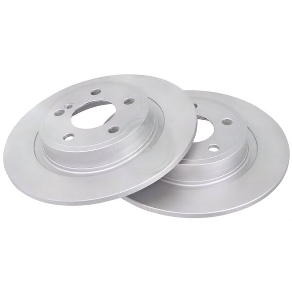 2 Brake Discs solid Ø 295 mm 10 mm A.B.S. for e.g. INFINITI Q30