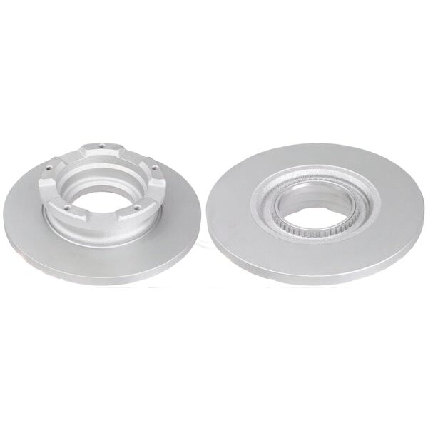 2 Brake Discs solid Ø 288 mm 16 mm A.B.S. for FORD