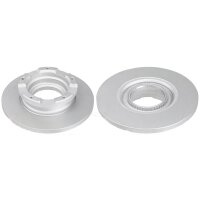 2 Brake Discs solid Ø 288 mm 16 mm A.B.S. for FORD