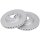 2 Brake Discs Vented Ø 320 mm 30 mm A.B.S. for e.g. INFINITI Q30