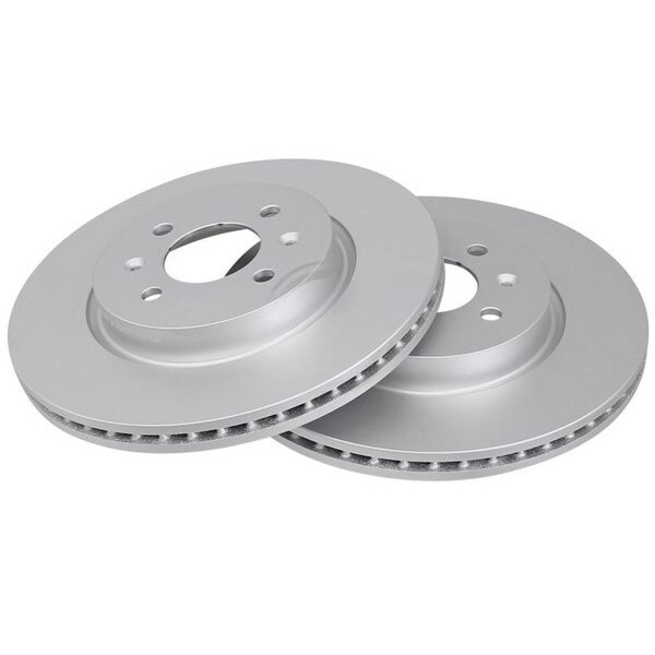 2 Brake Discs Vented Ø 280 mm 22 mm A.B.S. for e.g. HYUNDAI Bayon