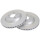 2 Brake Discs Vented Ø 320 mm 24 mm A.B.S. for e.g. MERCEDES-BENZ SL