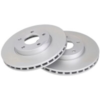 2 Brake Discs Vented Ø 278 mm 25 mm A.B.S. for...
