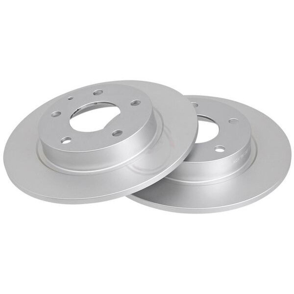 2 Brake Discs solid Ø 265 mm 9 mm A.B.S. for e.g. MAZDA 3