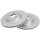2 Brake Discs Vented Ø 295 mm 25 mm A.B.S. for e.g. MAZDA 3