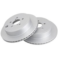 2 Brake Discs Vented Ø 290 mm 18 mm A.B.S. for...