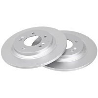 2 Brake Discs solid Ø 284 mm 10 mm A.B.S. for e.g....
