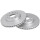 2 Brake Discs Vented Ø 276 mm 23.5 mm A.B.S. for e.g. AUDI A3