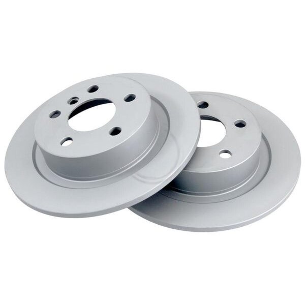 2 Brake Discs solid Ø 280 mm 10 mm A.B.S. for e.g. BMW 1 Series