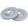 2 Brake Discs Vented Ø 307 mm 24 mm A.B.S. for e.g. BMW 1 Series