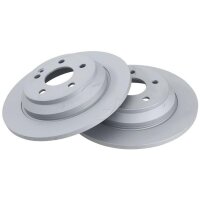 2 Brake Discs solid Ø 300 mm 12 mm A.B.S. for...