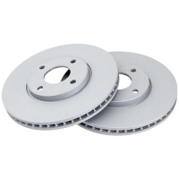 2 Brake Discs Vented Ø 278 mm 25 mm A.B.S. for...