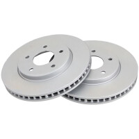 2 Brake Discs Vented Ø 283 mm 28 mm A.B.S. for...