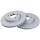 2 Brake Discs Vented Ø 294 mm 22 mm A.B.S. for e.g. BMW 2 Series